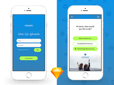 Genoapay App UI