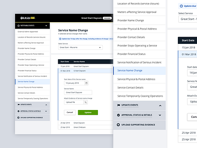 Provider Service Interface Design