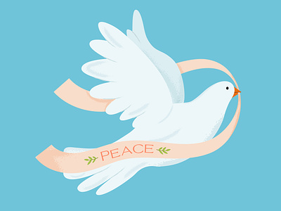 Dove of peace background concept design dove graphic design illustration nowar peace sky universe vector
