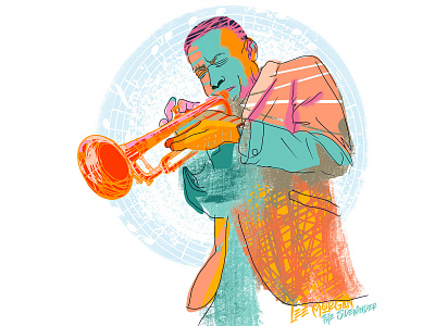 Lee Morgan "The Sidewinder" illustration art jazz music art vector illustration vinyl record