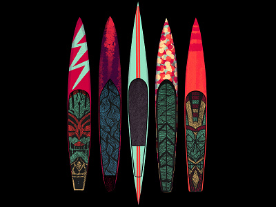 SUP paddleboards custom ocean paddle board paddleboard sup surf tiki wave