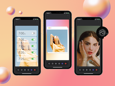 new vostok app / new ui / new stickers / new collections app design illustration instagram ios social ui uiux userexperience userinterface ux