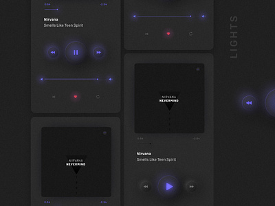 Music App, UI Trend 2020. Neumorphism app design figma music neumorphic neumorphism player ui uiux userexperience userinterface ux