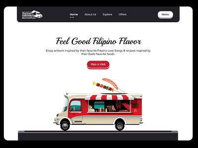 Food Truck Landing Page