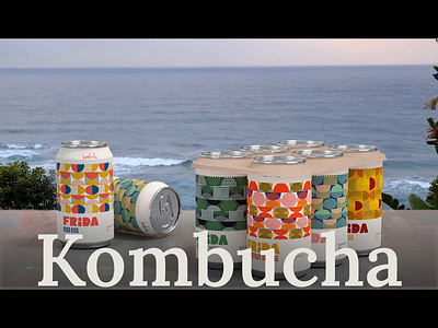 Kombucha Website animation app design kombucha landing ui ux web web page website