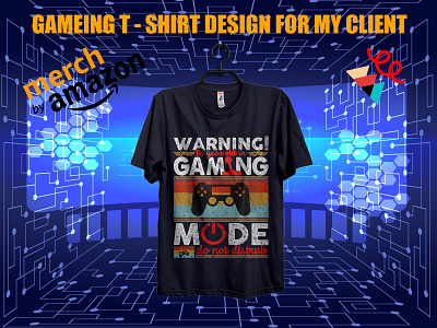 GAMEING T SHIRT DESIGN