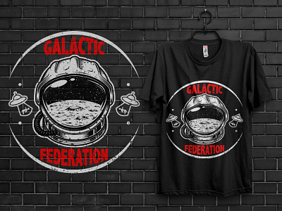 Galactic Federation03 branding design graphic design graphicsdesign illustration logo merchandise t shirts typography vector