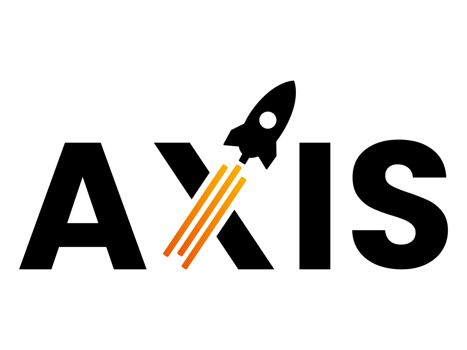 Rocketship Logo- Axis By Grafikdiseno On Dribbble