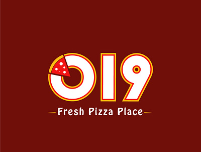 o19 Pizzeria Logo Proposition brandidentity branding graphic design graphist illustration logo logodesign logodesigner logomark logotype