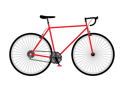 Bike Illustration bike biking cycling illustration vector