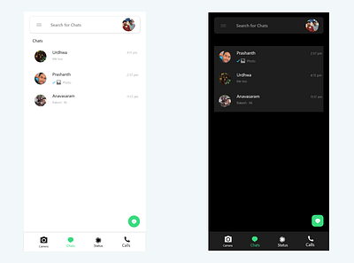 WhatsApp for Android Redesign