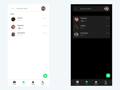 WhatsApp for Android Redesign