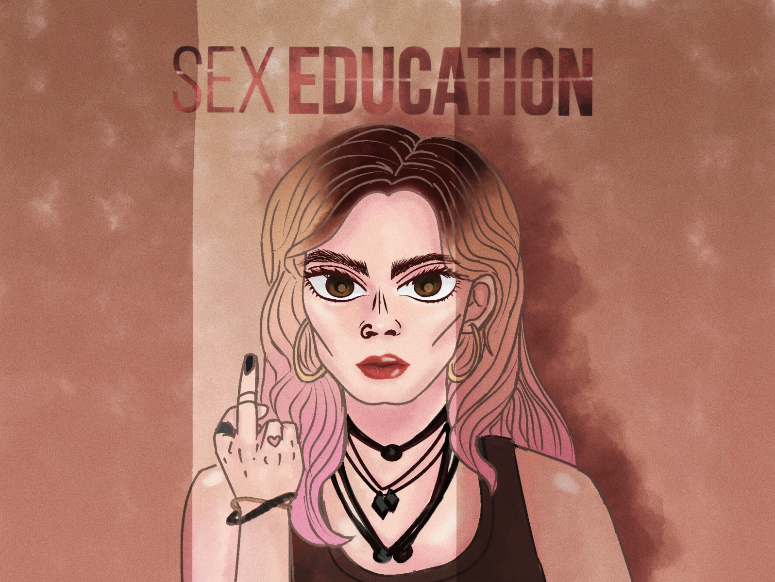 Maeve From Sex Education By Luiza Orozalieva On Dribbble