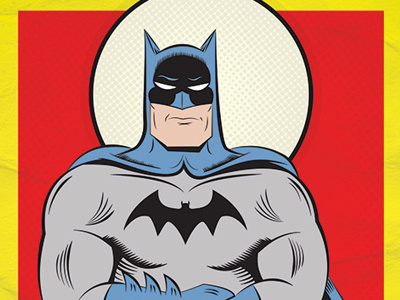 The Dark Knight - Sheldon Moldoff tribute batman character comics graphic design illustration sheldon moldoff