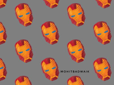 Ironman adobe illustrator avenger ironman logo marvel tonystark vector design wallpaper