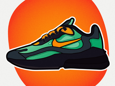 Nike adobeillustrator design flatdesign flowers green leaf logo design nature new nike shoes vector wallpaper