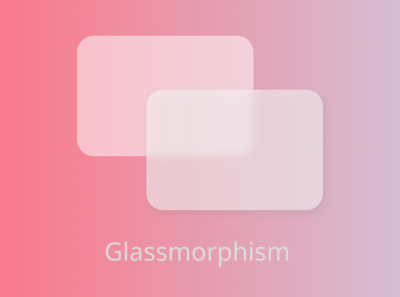 Glassmorphism is here! design glassmorphism ui