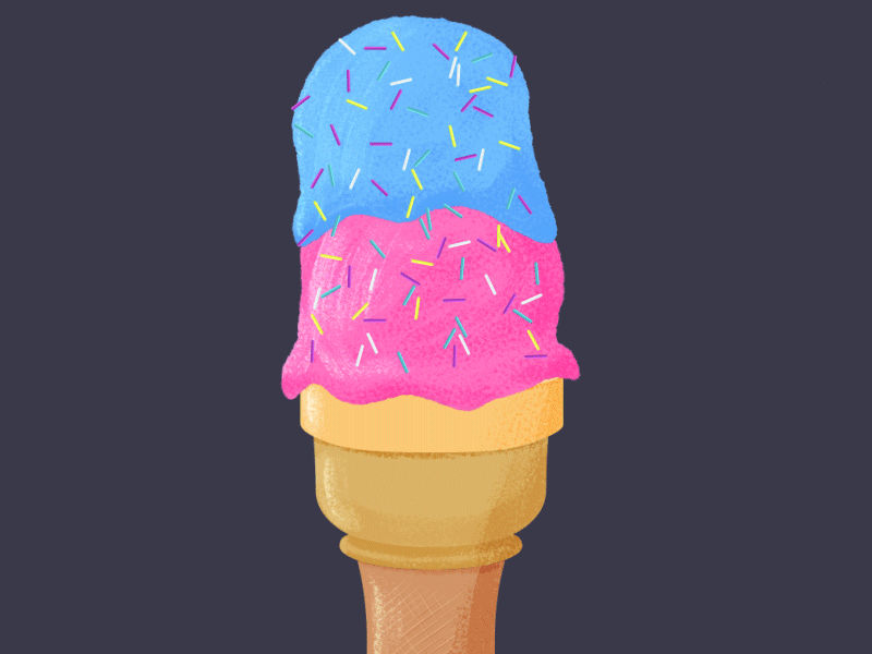 For the love of Ice Cream animation gif ice cream motion graphic