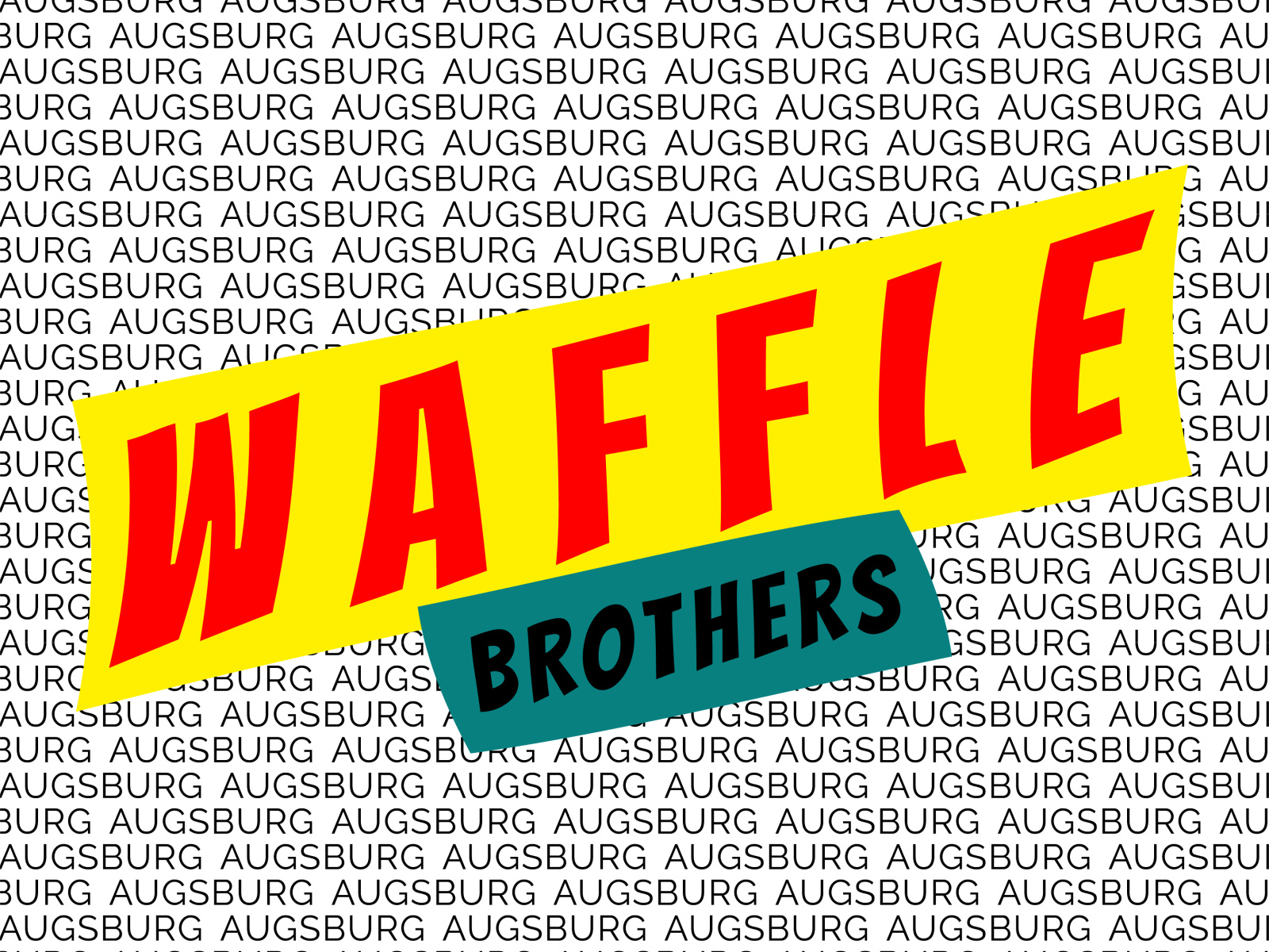 Waffle Brothers Rebrand 3 by Rhage Designs on Dribbble