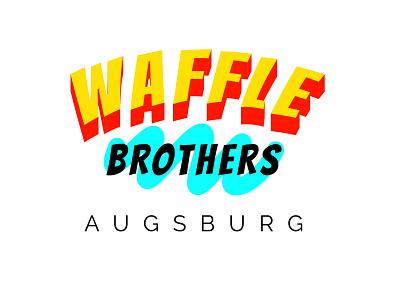 Waffle Brothers Rebranding #4 adobe adobe illustrator brand brand identity branding comic design dribbbleweeklywarmup graphic design illustrator lettering promotion rebrand rebranding typography