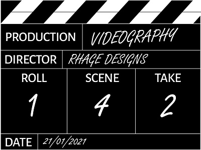Videography adobe adobe illustrator design dribbbleweeklywarmup film graphic design illustration illustrator monochrome typography video videography