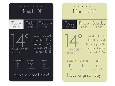 Weather App Screen 02