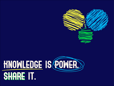 Knowledge is Power Playoff adobe branding design graphic design illustration illustrator knowledge is power playoff power type typography
