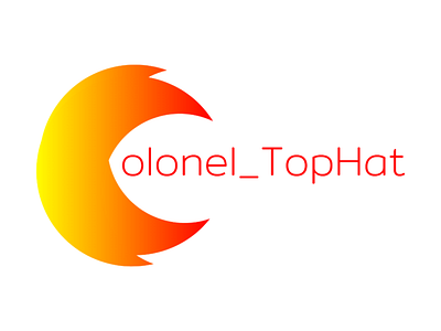Colonel_TopHat Logo animation art design flat icon illustration logo minimal type typography vector