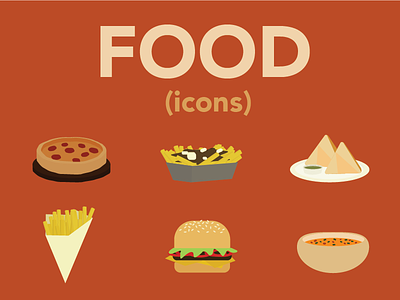 Food Icons flat food icons iconset