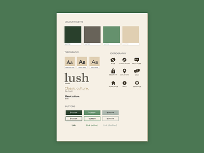 Design Style Guide design design system free freebie palette style style guide