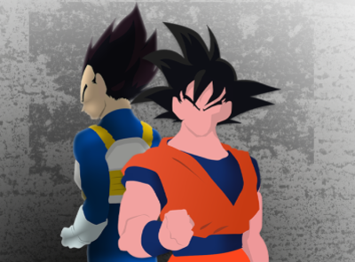 Vegeta and Kakarot