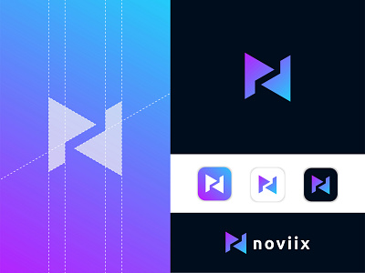 Letter N Logo And App Icon