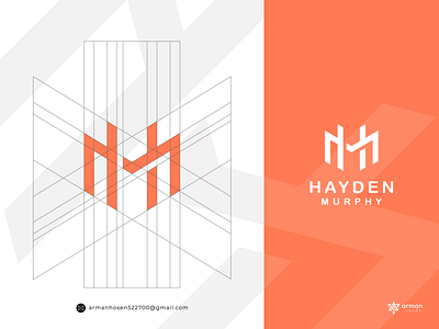 HM Initial Name Logo