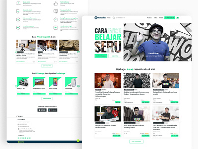 Kelaskita Edutech Landing Page re-Design