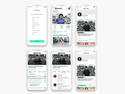 Kelaskita Online course Mobile Apps re-Design