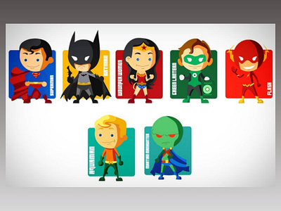 Justin league🦸 batman character artwork character design dc dribble graphic designer graphic designing illustration illustrator justic league superman