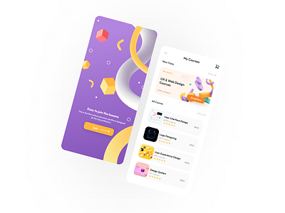 Courses App Ui Design