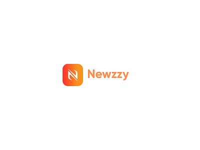 Newzzy logo design 2d 3d behnace brand branding design designer dribble graphic designer graphic designing illustration logo ui