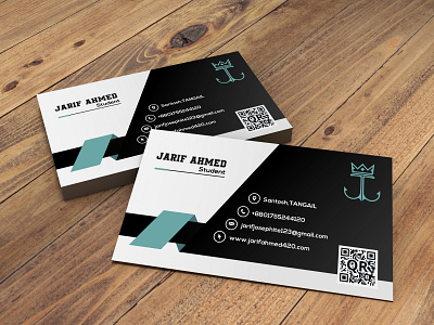 I will create a custom luxury business card design brand brand identity business business card