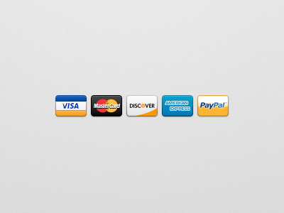 Payment Icons checkout icons