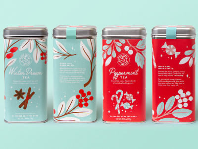 Holiday Tea Packaging
