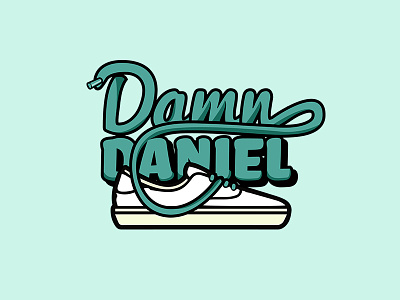 Damn Daniel Sticker