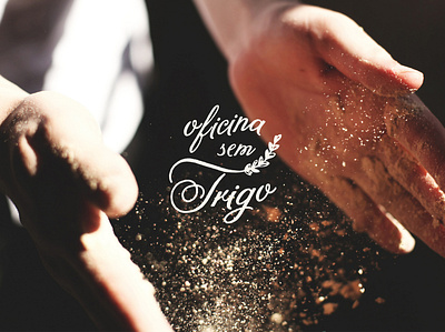 oficina sem trigo bakery branding logo