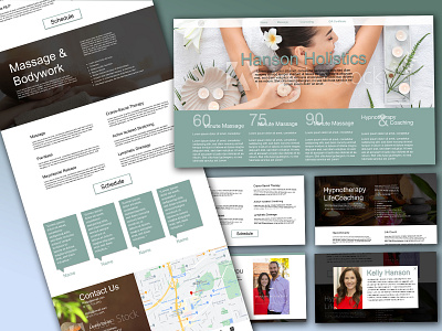 H.H. Design Three mockup web design