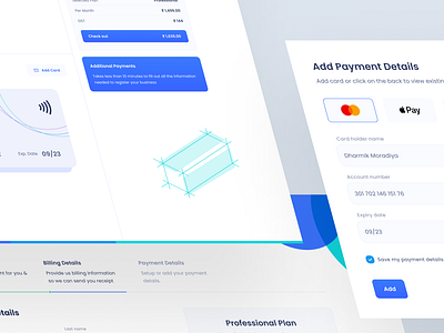 Payment Flow billing checkout finance payment payment details subscribe ui ux