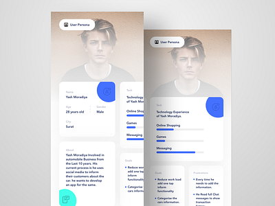 UX- Persona of Automobile Dealers by Dharmik on Dribbble