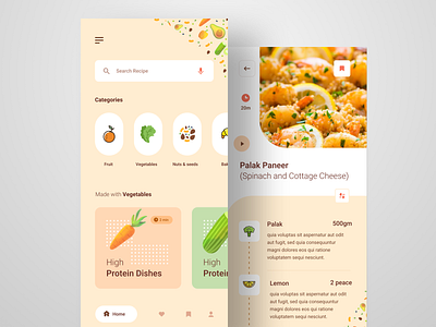 What you can make with specific Groceries app application design ios navigation typography ui ux