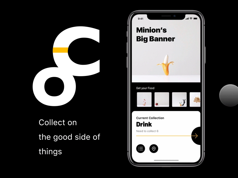 collectionPhoto ae animation black collection framer ue ui yellow