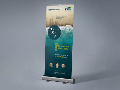 Conference rollup banner design expo design graphic design print design