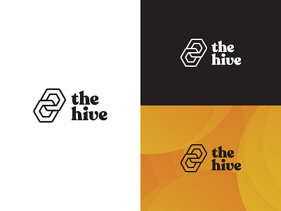 Final Logo Design for The Hive blackandwhite brand creation brand design brand identity branding colorful graphic design illustration logo logo design monogram logo typography